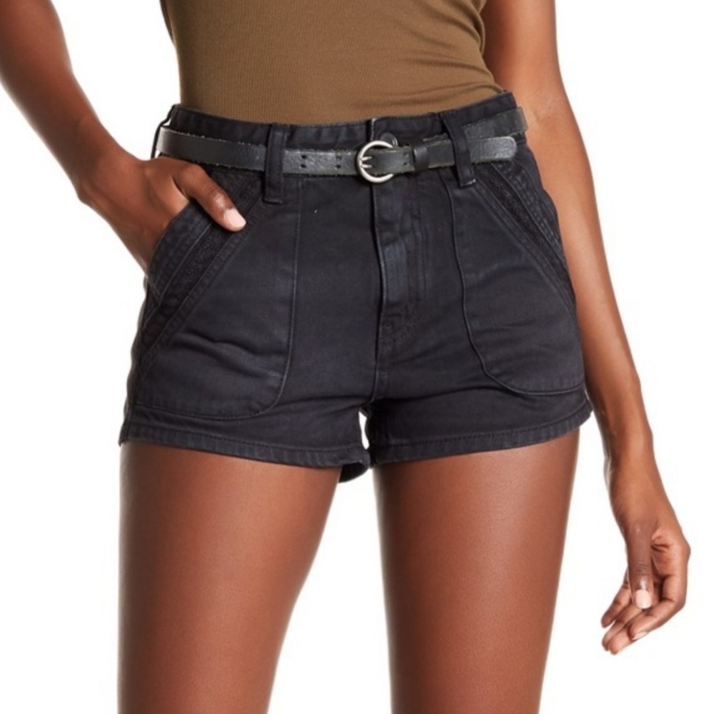 Free People Black Shorts Size 26 NWT - Picture 8 of 8